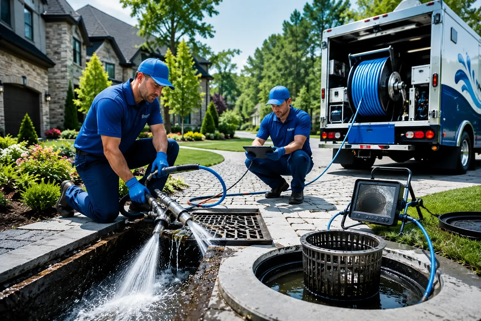 Local outdoor drain cleaning professionals in Upper Black Eddy, PA
